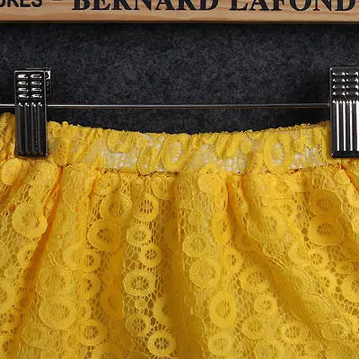 Летняя рубашка без рукавов для маленьких девочек топ + желтая юбка комплект из 2