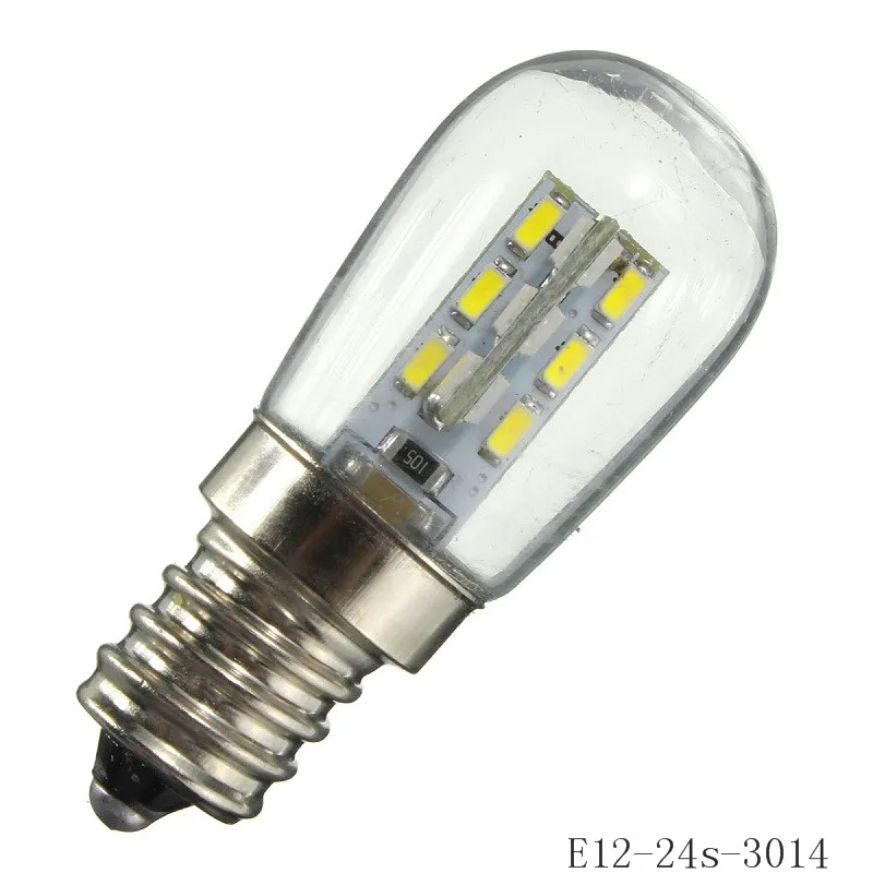 Светодиодная лампа E14 2835/E12 3014 AC110v/220 V Высокая Яркая стеклянная с абажуром 3W Чистый