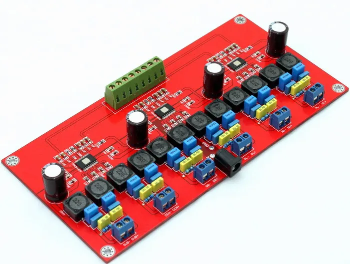 Плата 6-канального усилителя TPA3116/плата цифрового DC18-24V 2A (50 Вт * 6) | Электроника