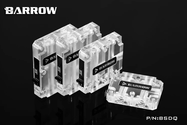 Курган BSDQ2/BSDQ3, SLI/CF мосты водоблок, для курган видеокарты Cross Fire, LRC1.0 12v 4pin освещение