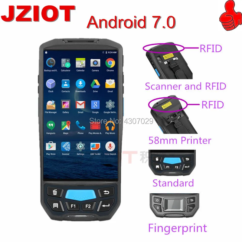 5inch printer Android 7.0 3G system Mobile Handheld Smart POS Terminal with Printer and NFC | Компьютеры и офис