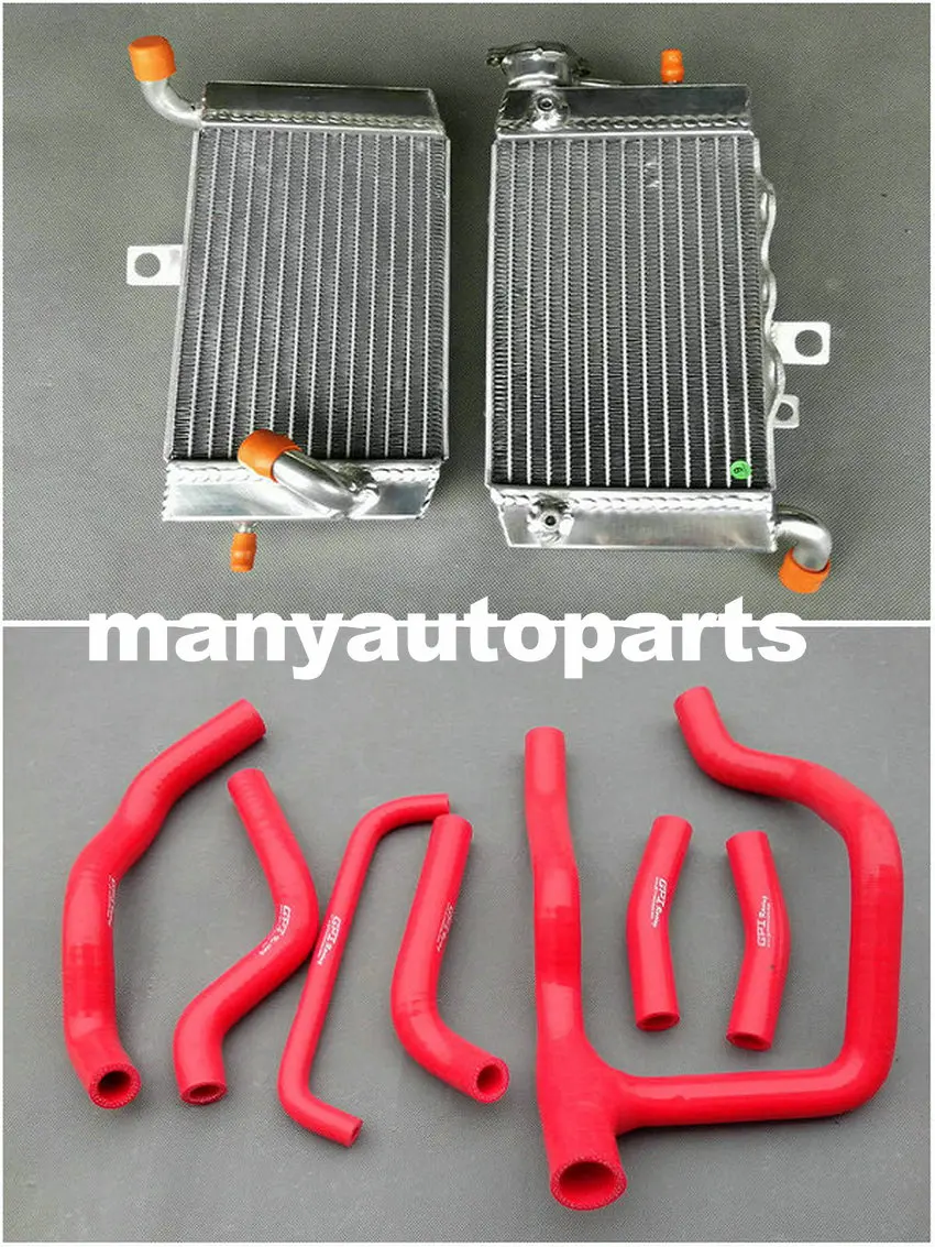 Радиатор GPI LH & RH с черным шлангом для Africa Twin 750 HONDA XRV750 XRV AFRICA TWIN|radiator for honda|honda