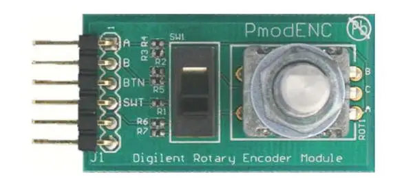 

410-117P PmodENC-роторный кодировщик цифровой кодировщик