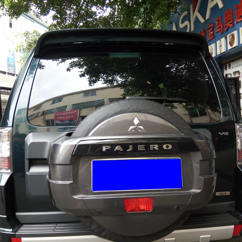Для Mitsubishi PAJERO V73 спойлер 2006-2012 Высокое качество ABS Материал автомобильное заднее