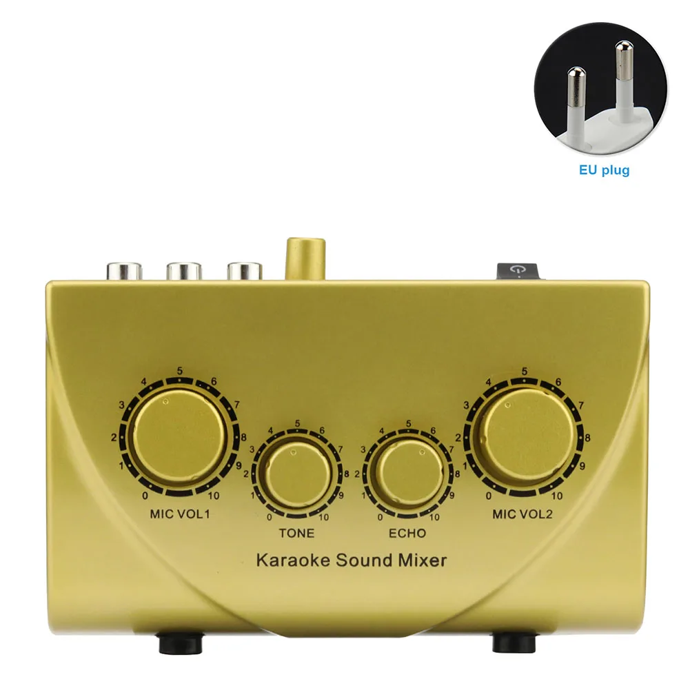 Консоль микрофон аудио система караоке машина компактный звуковой миксер