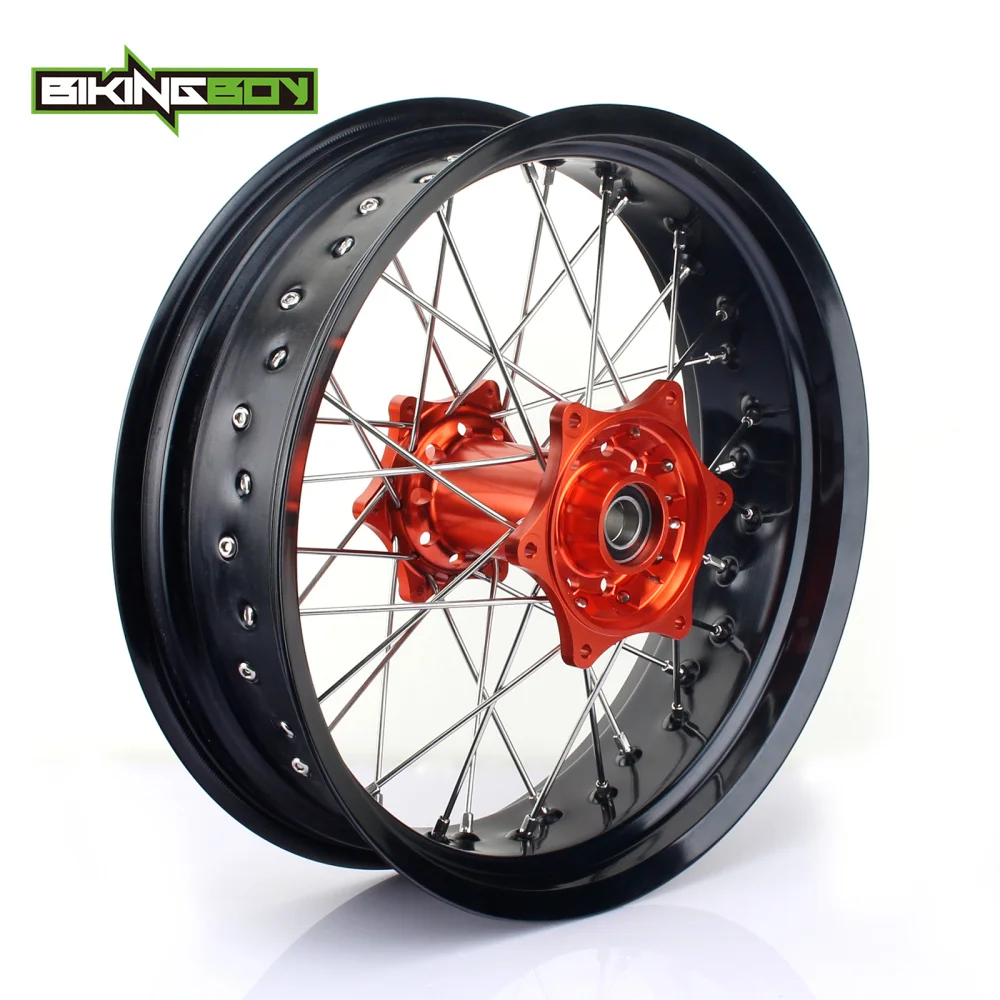 Ступица переднего и заднего колеса BIKINGBOY 17 &quotx 3 5&quot x 5 0 &quotдля KTM SX / XC 150 250 350 F 2012 14