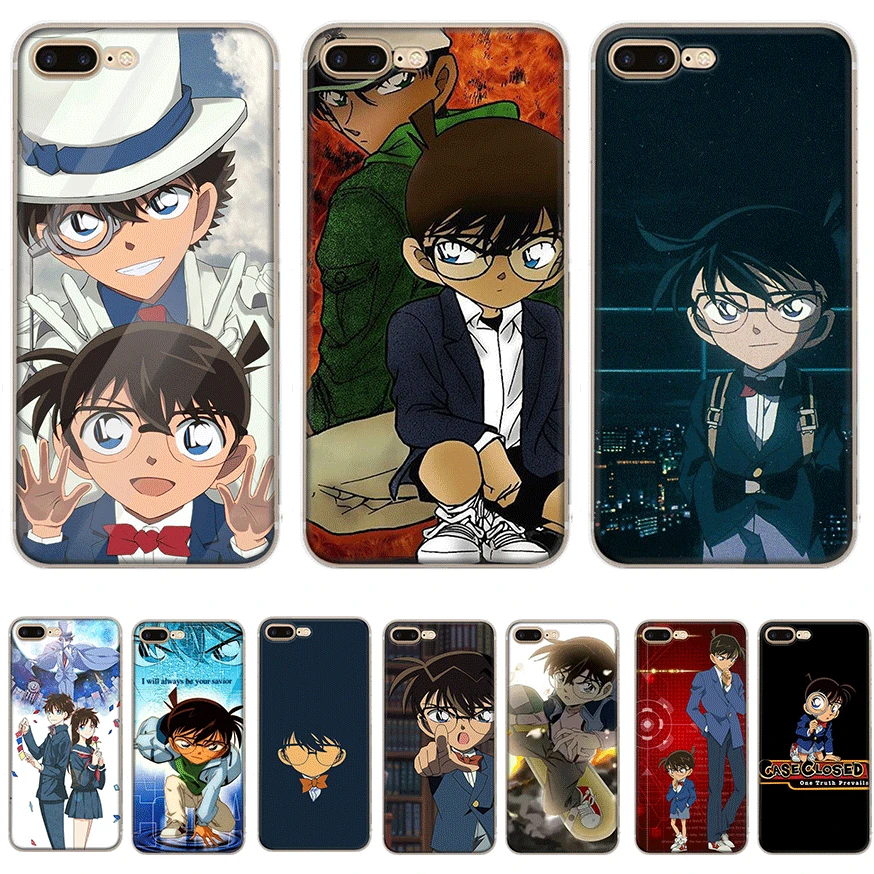 Чехол для телефона Detective Conan iPhone 11 Pro 5 5S SE 6 6s 7 8 Plus X XS XR Max | Мобильные телефоны и