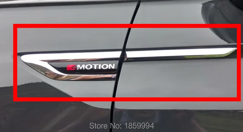Для 2018 2019 2020 VW Tiguan mk2 4 Motion 4X4 оригинальная эмблема для крыла двери и крыла|side trim|fender
