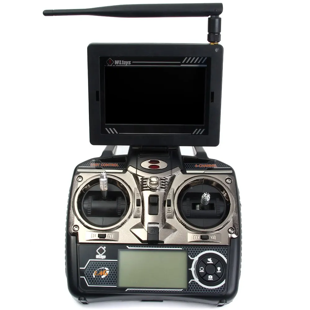 WLtoys V666 5,8G FPV Квадрокоптер с дистанционным управлением 2,4 герц, Радиоуправляемый квадрокоптер с HD Камера RTF