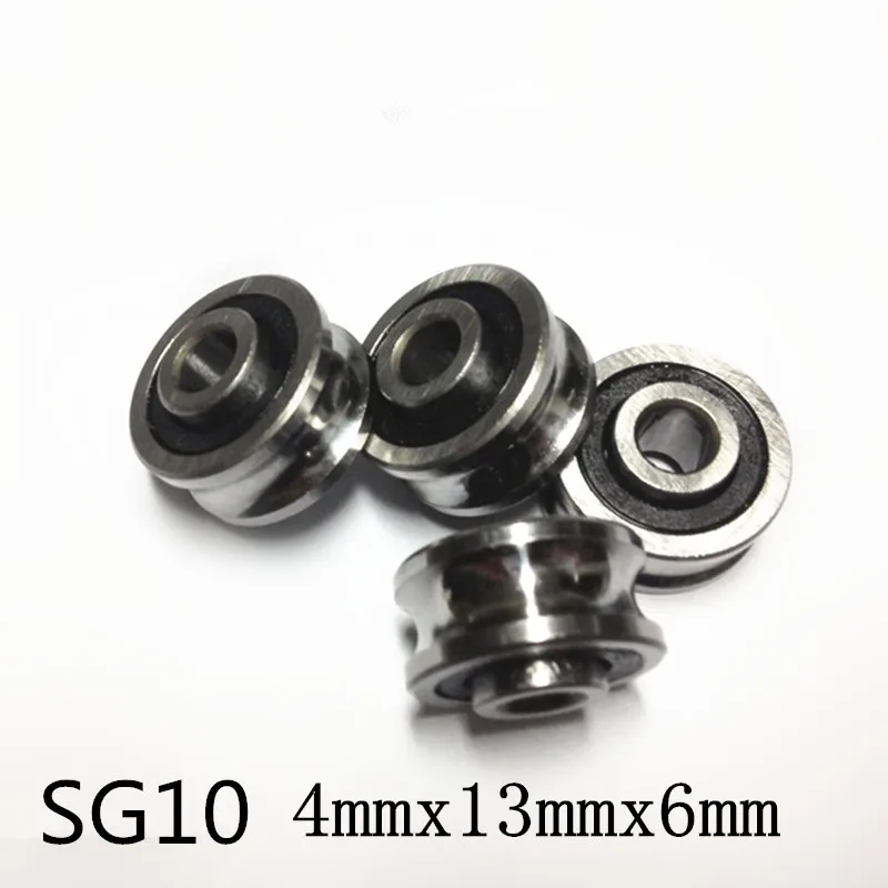 5 шт. SG10 U шаровой подшипник 4mmx13mm6mm двухрядный герметичный шариковый для мм