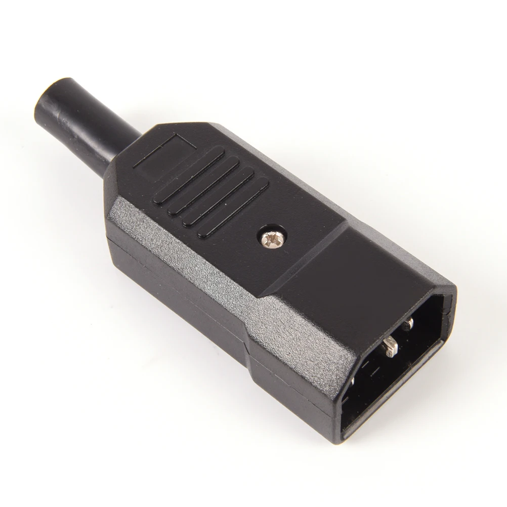 1 шт. 3Pin проводов разъем Стандартный IEC320 C14 Мощность Кабельный RCA штекер Адаптер