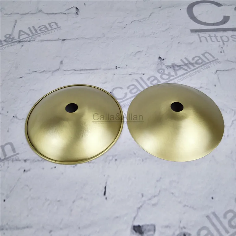 Бесплатная доставка d100x18 мм Лампа Базовая чашка латунный материал абажур