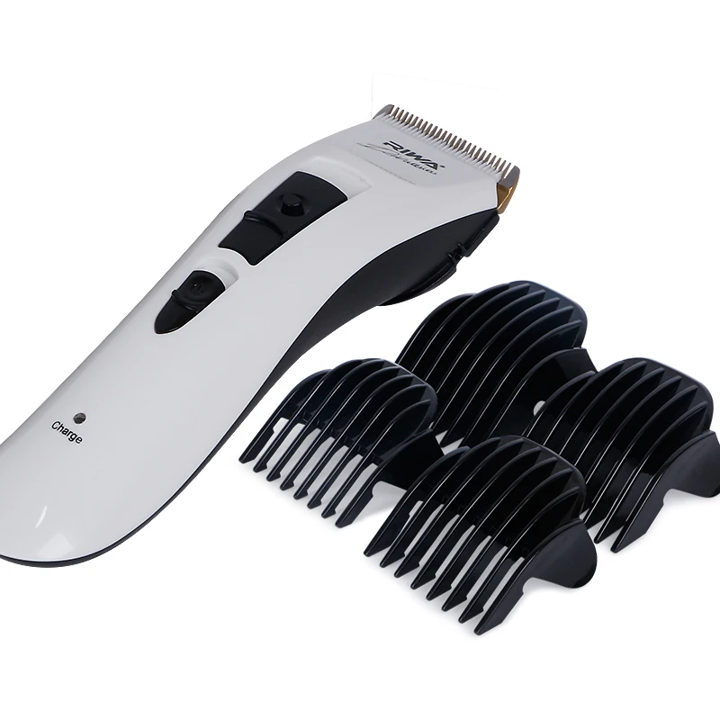 RIWA Аккумуляторная Машинка Для Стрижки Волос С Белым Цветом Низкий Уровень Шума