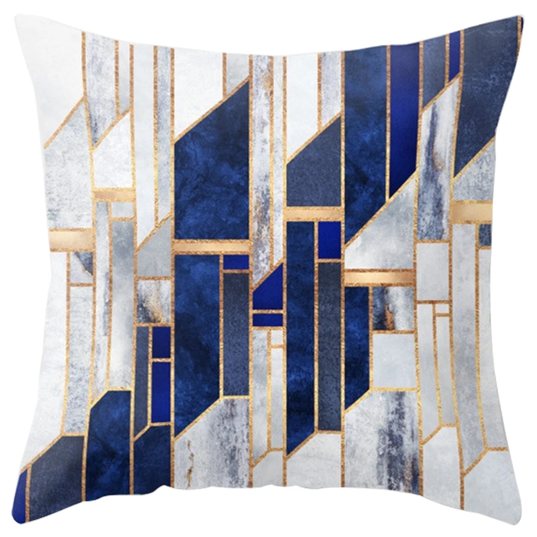 45*45 cm Colorful Geometric Cushion Cover Polyester Pillow Case Black And White Home Decorative Pillows Cover For Sofa Car