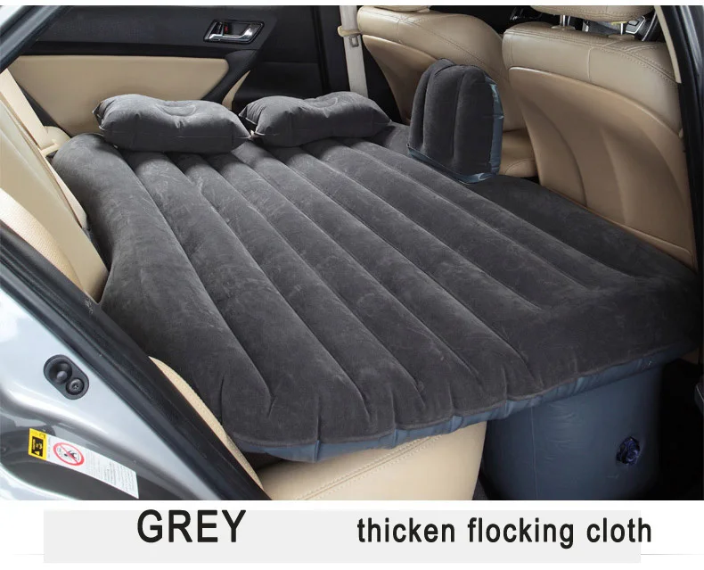 Free shipping--- flocking clothing Holiday Travel car air bed /Car Back Seat Cover / Inflatable Mattress Air Bed styling | Автомобили и