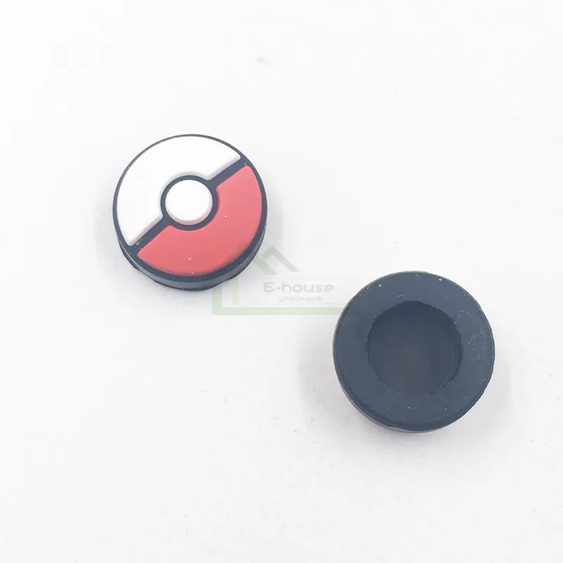 Аналоговая 3D крышка джойстика сменная силиконовая для контроллера Nintendo Switch Pokeball