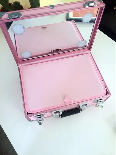 Профессиональная портативная коробка для косметики хранения дома со