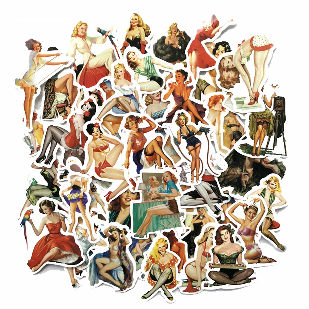 50 шт. мобильный компьютерный скейтборд красивая наклейка в стиле граффити аниме