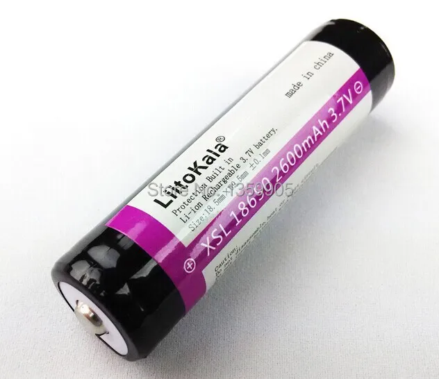 20 шт. /Лот Новый Liitokala 100% оригинал ICR18650 26F18650 3 7 V 2600mAh литий ионный аккумулятор