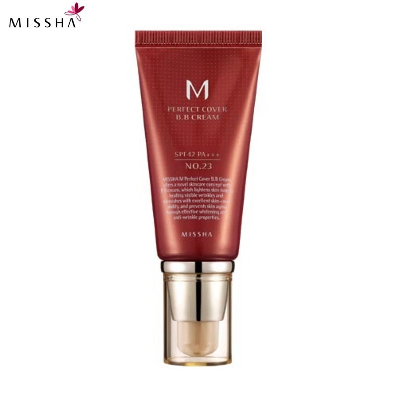 Крем Missha M Perfect BB #23 (натуральный бежевый) корейская косметика Эфирное средство для