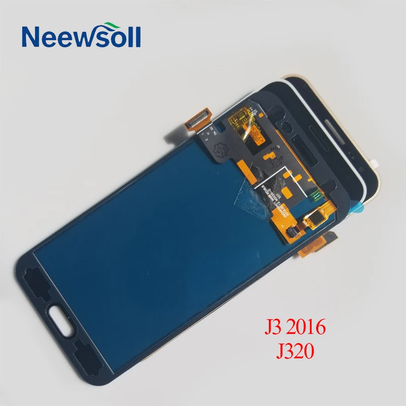 Можно регулировать яркость для Samsung Galaxy J3 2016 SM J320 J320A J320F J320H J320M J320FN ЖК дисплей