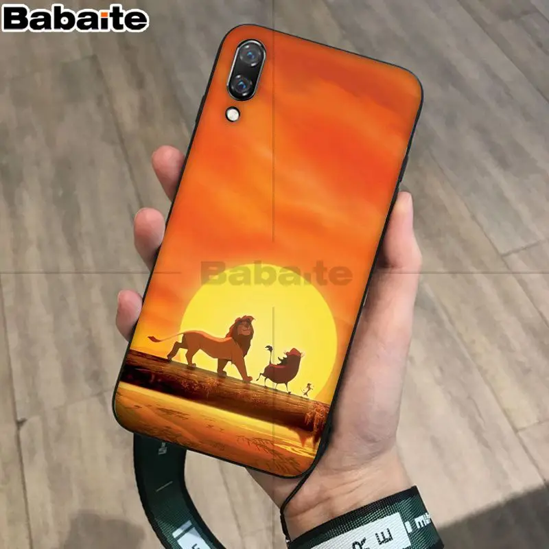 Babaite Король Лев Coque Shell чехол для телефона huawei P10 Plus Lite P20 Pro Mate20 Pro Mate10 Lite P30 Pro Чехол