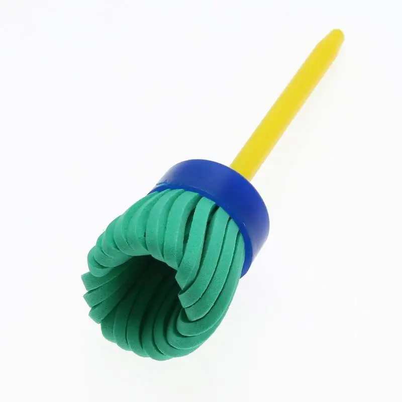 4 шт./компл. вращающаяся губчатая кисть для рисования Детские кисти сделай сам