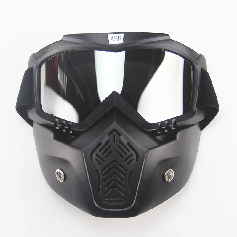 Маска для очков идеально подходит мотоциклетных шлемов с открытым лицом или