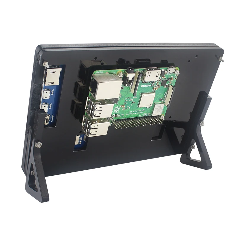 Акриловый держатель для Raspberry Pi 4 акриловый чехол только 7 дюймового экрана