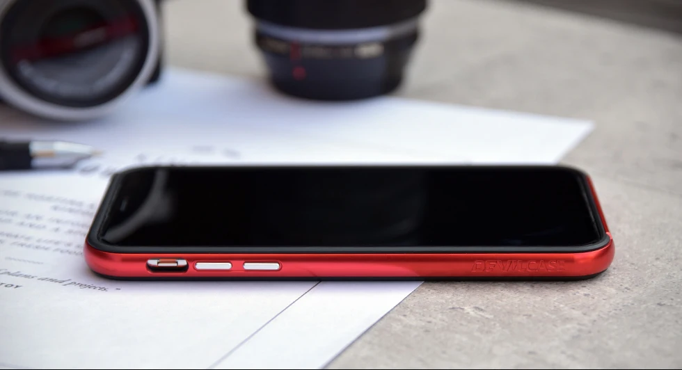 DEVILCASE для iPhone X 10 XS нулевой защитный бампер рамка Корпус гибридный Цвет телефон гаджеты