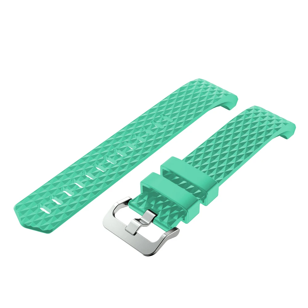 2 3D Силиконовые Замена ремни для браслета FitBit Charge 2 Смарт часы браслет для браслета FitBit Charge 2 ремешок для Fibit - Цвет: 2