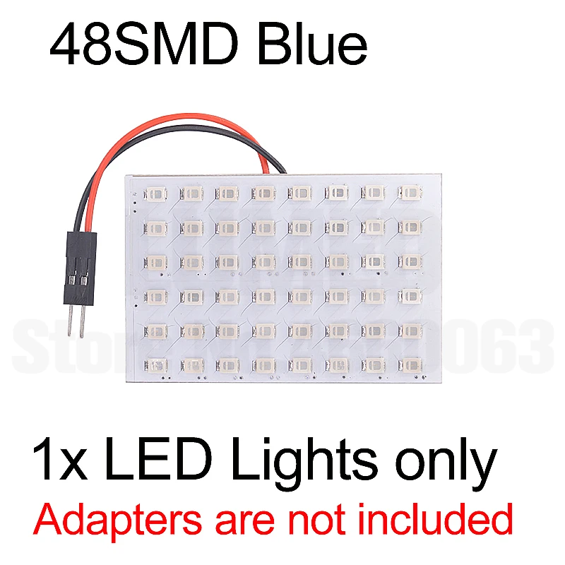 1х гирлянда T10 1210 SMD Автомобильный светодиодный панельный светильник для автомобиля, авто интерьерный светильник, купольная лампа для чтения, лампа BA9S DC 12V - Испускаемый цвет: Options 6