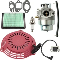 9pc carburetor kit for honda gcv160 gcv135 carburetor starter air filter spark plug chainsaw parts accessories engine repair kit