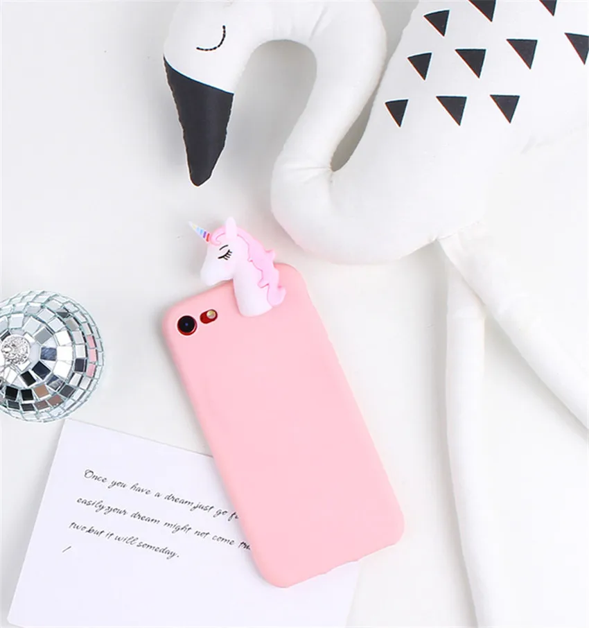 Милые 3D единорог лошадь мультфильм Чехлы для samsung Galaxy A3 A5 A7 2016 J1 J2 J3 J5 J7 2017 Гранд