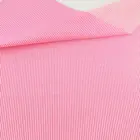 Новые поступления розовые и белые полосы дизайн хлопок ткань лоскутное одежды для куклы diy украшения ткани домашний текстиль ремесла