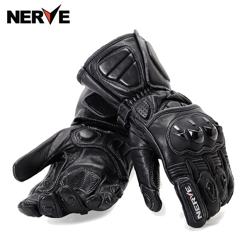 Кожаные перчатки для езды на мотоцикле KQ1007 M L XL XXL|motorcycle riding gloves|motorcycle gloves xxlracing