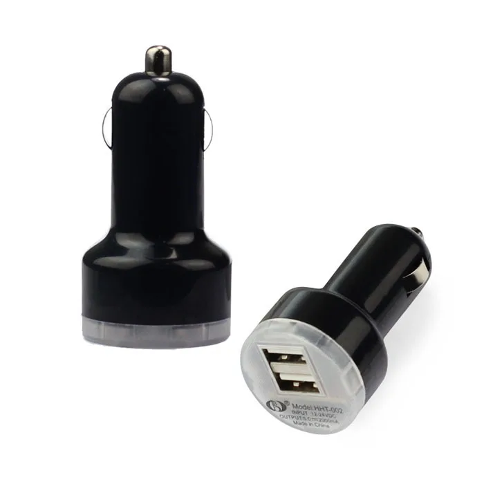 Автомобильное зарядное устройство Qualcomm с двумя usb портами для быстрой зарядки