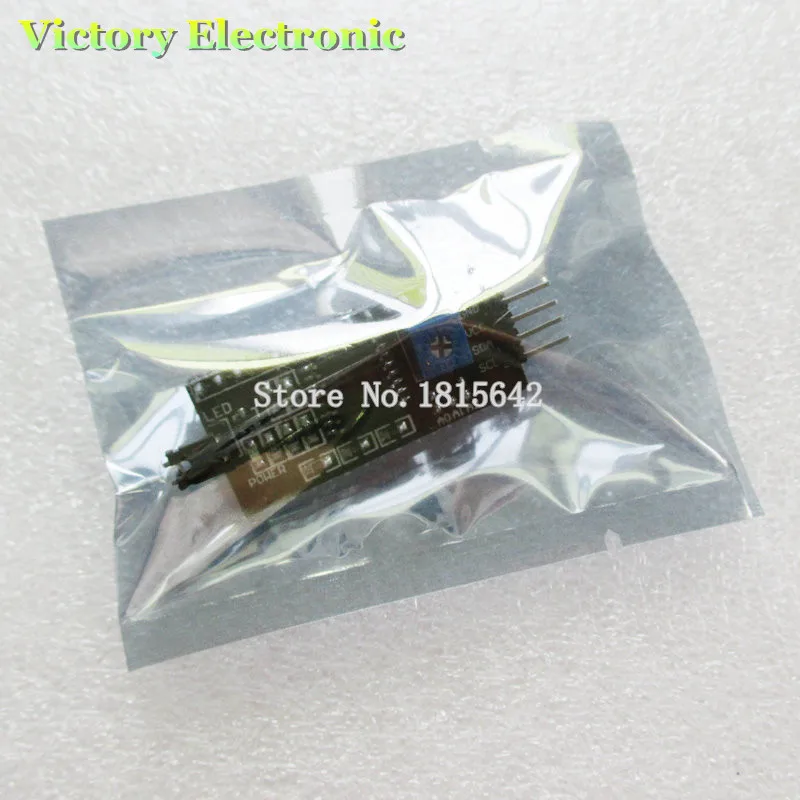 Новинка IIC/I2C/интерфейс LCD 1602 1602A 2004 плата адаптера ЖК дисплея оптовая продажа