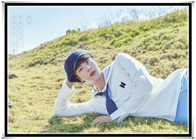 Kpop bangtan boysPoster наклейки на стену с четким изображением, украшение для дома, хорошее качество, принты, бумага с белым покрытием, для домашнего творчества, бренд без рамки - Цвет: Многоцветный