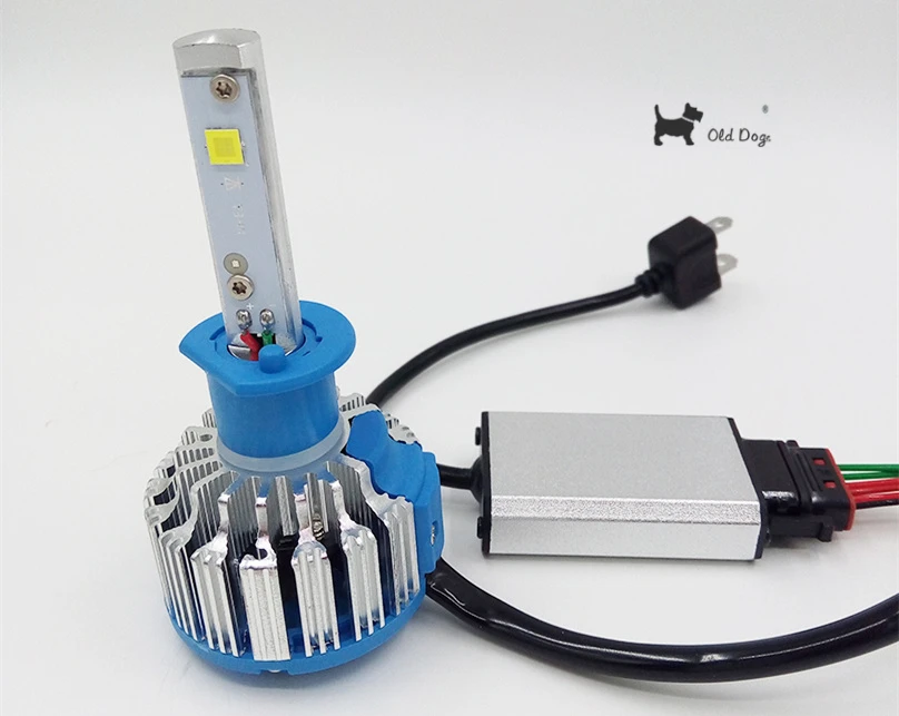 Оптовая продажа набора автомобильных светодиодных фонарей H1 Tailor-made High Power 60W 6000lm Xenon 6000K Super Bright Car-styling Head Fog DRL Light Kit с бесплатной доставкой.