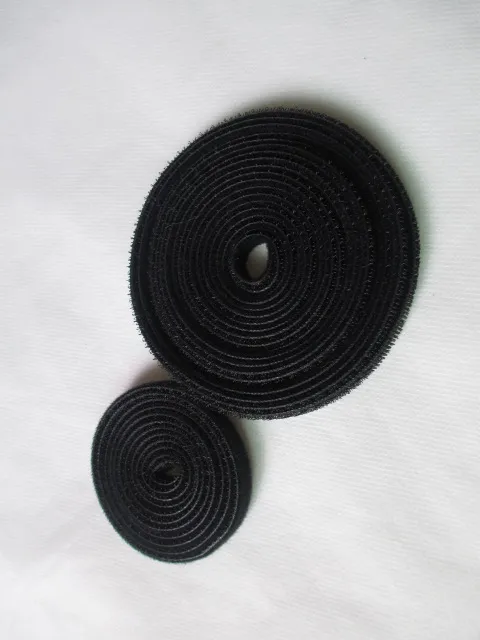 25M*1cm Nylon Cable Ties Straps Roll Wraps Hook Loop Fastener For Laptop Computer TV Wire Cord Management Organizer magic tape |