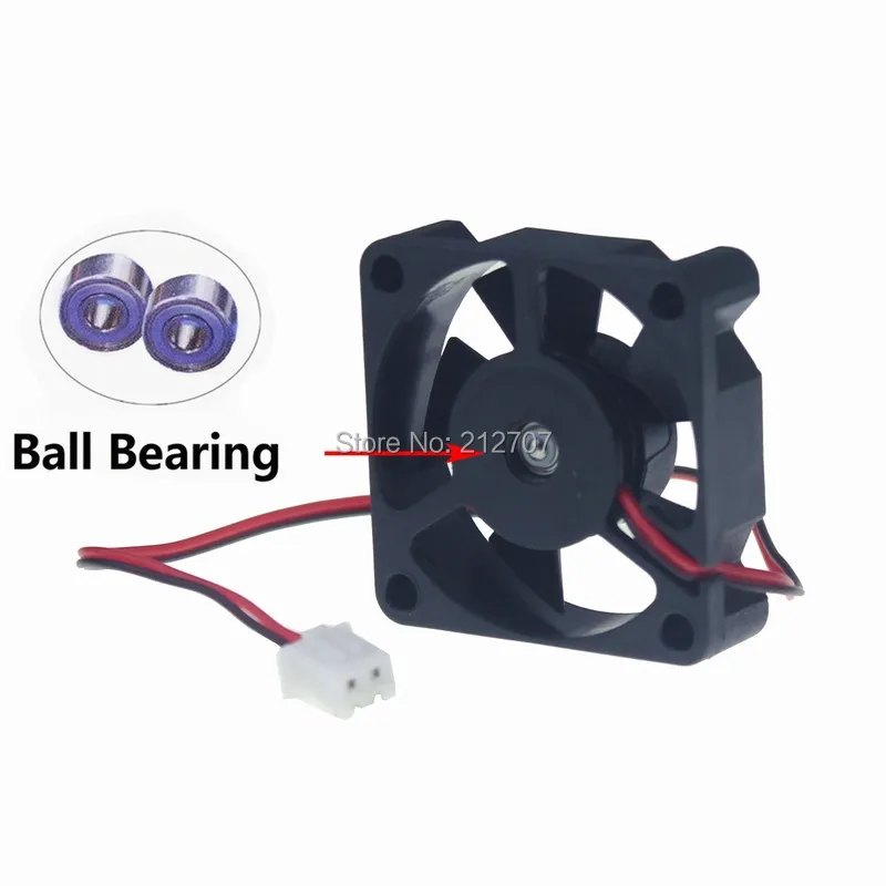 

100Pcs Gdstime DC 12V 2Pin Mini 35mm 35x35x10mm Double Ball Bearing Brushless Motor Cooling Fan