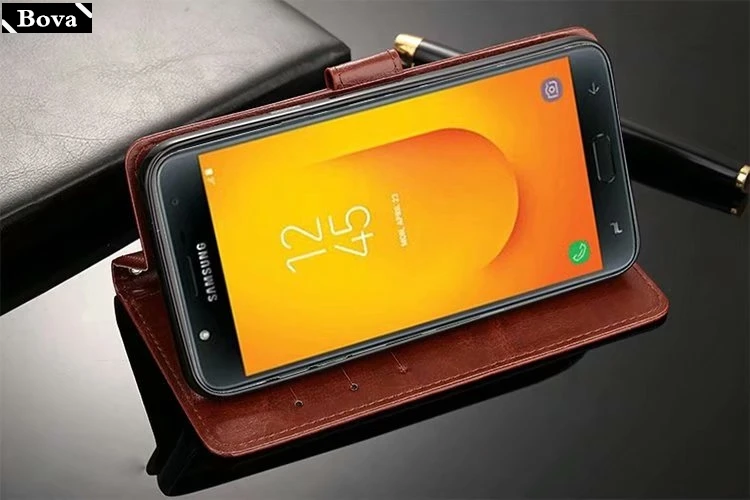 Чехол книжка из искусственной кожи для Samsung Galaxy J7 Duo Max Pro|Бамперы| |