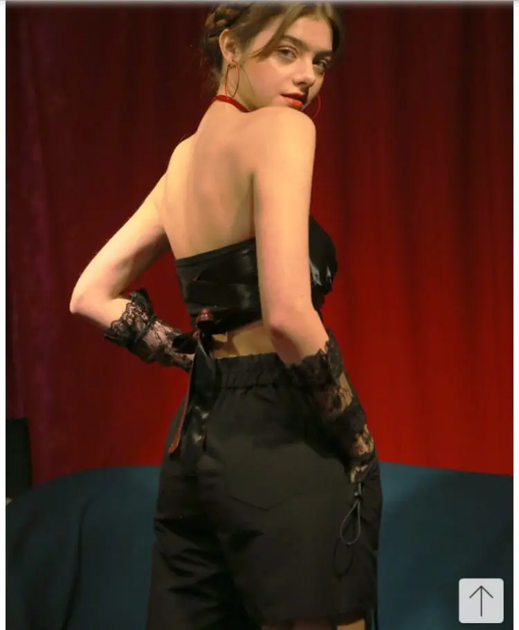 2018 осенние модные панк Харадзюку с высокой талией черные брюки уличная пот карго