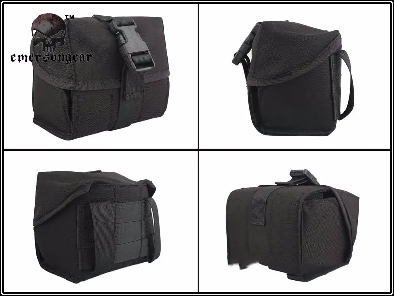 Emersongear пластиковый пистолет Военная граната модель чехол тактический Чехол шесть упаковок для 40 мм Emersongear EM8509