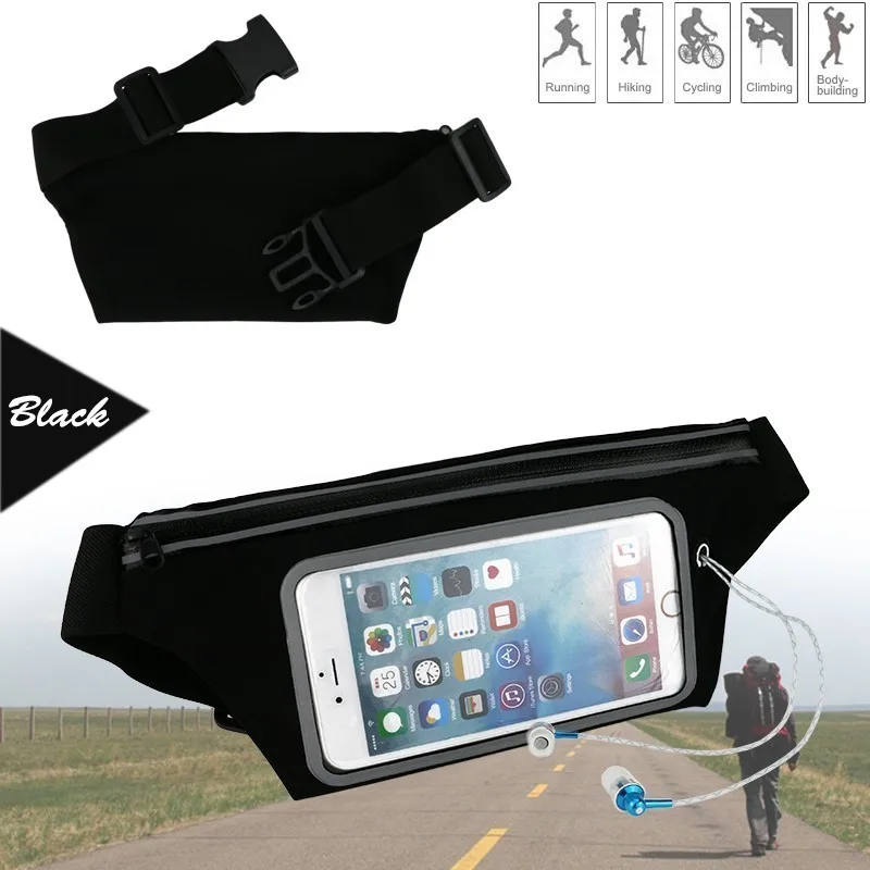 Универсальный набедренный чехол для бега Водонепроницаемая спортивная сумка