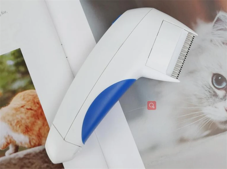 Pet fla Lice скребок для расчески электрическая собака средство от блох щетка анти блох собака Электронная вшей расческа для кошек товары для животных, собак