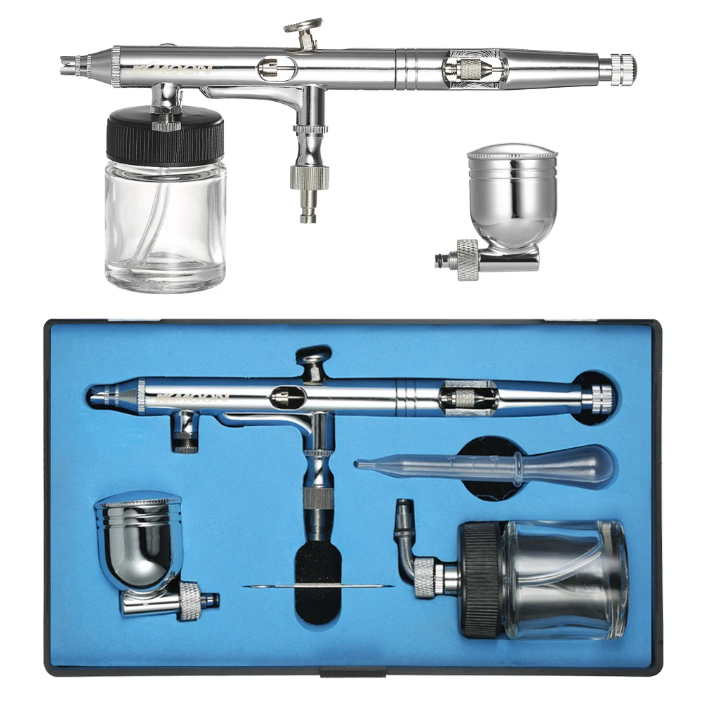 Комплект компрессора для двойного действия мини распылитель sandblaster Air Control Brush +