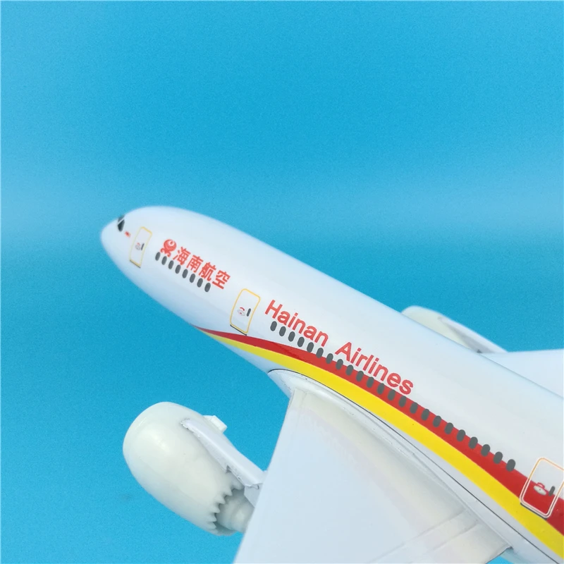 20 см Hainan Airways Boeing 787 модель самолета пассажирский B787 металлическая украшения 1:400