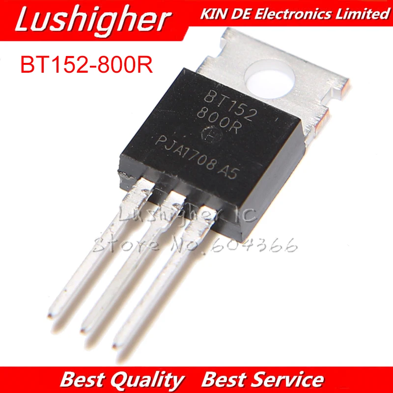 10 шт BT152-800R TO220 BT152-800 TO-220 152-800R BT152 800R новый оригинальный | Электронные компоненты и